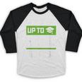 Leveling Up To High School Tee Shirt Gaming Graduation Baseball Raglan Shirt