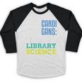 Librarian Library Science Major Masters Degree Graduation Baseball Raglan Shirt