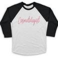 Licensed Cosmetologist Graduation 2025 Cosmetology School Baseball Raglan Shirt