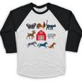 Life Is Better Around The Farm Nostalgia Trendy Baseball Raglan Shirt Life Is Better Around The Farm Nostalgia Trendy Baseball Raglan Shirt