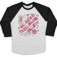 Lil Miss Third 3rd Grade Grad Graduation Last Day Girls Kid Baseball Raglan Shirt