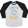 LMFT Graduation Licensed Marriage And Family Therapist LMFT Baseball Raglan Shirt