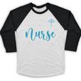 Look At Me Becoming A Nurse &Shit Graduation Nursing Student Baseball Raglan Shirt