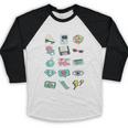 I Love The 90s Old For Nostalgia Fans Baseball Raglan Shirt I Love The 90s Old For Nostalgia Fans Baseball Raglan Shirt