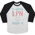 LPN Licensed Practical Nurse Graduation Nursing Nurses Week Baseball Raglan Shirt