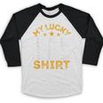 My Lucky Bar Exam Shirt Lawyer Law School Graduation Baseball Raglan Shirt