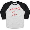 Man Criminal Justice Degree Graduation Or Career Baseball Raglan Shirt