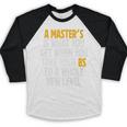 Master Degree When You Take Bs To New Level Graduation Premium Baseball Raglan Shirt