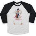 Mastered It Black Girl Masters Degree Graduation Black Queen Baseball Raglan Shirt