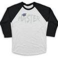 Masters Degree Master Graduation Graduate School Baseball Raglan Shirt