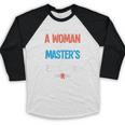 Masters In Education Degree Graduation Women MeD Baseball Raglan Shirt