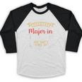 Meteorology Major Student Shirt Graduation Baseball Raglan Shirt