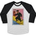 Mexican For Graduation 2025 El Graduado Premium Tri-Blend Baseball Raglan Shirt