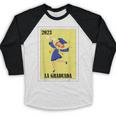 Mexican For Graduation La Graduada 2023 Baseball Raglan Shirt