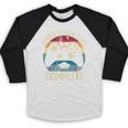 Middle School Level Complete Gamer Class Of 2024 Graduation Baseball Raglan Shirt
