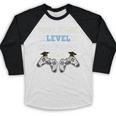 Middle School Level Complete Gaming Class Of 2022 Graduation Baseball Raglan Shirt