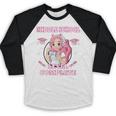 Middle School Level Complete Gaming Graduation Anime Girl Baseball Raglan Shirt