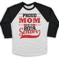 Mom Class Of 2019 Senior Graduation T-Shirt High School Baseball Raglan Shirt