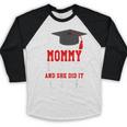 My MOMMY Did It Graduation Shirt Of Kids Nurse Graduation Baseball Raglan Shirt