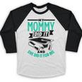 My Mommy Did It And She Did It For Me Graduation Graduate Baseball Raglan Shirt