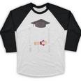 MSN Masters Graduation Men Women Son Daughter Baseball Raglan Shirt