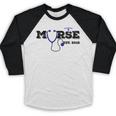 Murse Est 2018 Male Nurse Graduation Baseball Raglan Shirt