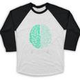 Neuro Surgeon Brain Student Graduation Future Neurosurgeon Baseball Raglan Shirt