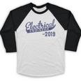 New Electrical Engineer Est 2019 Graduation Baseball Raglan Shirt