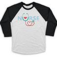 New Nurse Est 2018 T-Shirt Nursing School Graduation Baseball Raglan Shirt