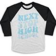 Next Stop High School Elementary School Graduation 2025 Baseball Raglan Shirt