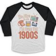 Be Nice To Me I'm From The 1900s Baseball Raglan Shirt