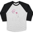 Nurse Florida RN CNA LPN Nursing Student Graduation Baseball Raglan Shirt