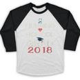 Nurse Pinning Ceremony Nursing School 2018 Graduation Shirt Baseball Raglan Shirt