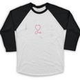 Nursing School Survivor Apparel Graduation Nurse RN EST 2019 Baseball Raglan Shirt