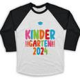 I Officially Graduated Kindergarten Graduation 2024 Baseball Raglan Shirt