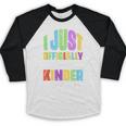 I Officially Graduated Kindergarten Graduation Class Of 2022 Baseball Raglan Shirt
