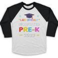 I Officially Graduated Pre-k Graduation Pre k Class 2023 Kid Baseball Raglan Shirt
