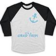 Oh Ship It's a Grad Trip Cruise Graduation T-Shirt T-Shirt Baseball Raglan Shirt