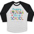 Paraprofessional Happy Last Day Of School Women Graduation Baseball Raglan Shirt