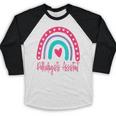 Pathologists' Assistant Graduation 2023 Boho Rainbow Baseball Raglan Shirt