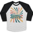 BE PATIENT I'M FROM THE 1900s RETRO SUNSET 90s 80s 70s Baseball Raglan Shirt BE PATIENT I'M FROM THE 1900s RETRO SUNSET 90s 80s 70s Baseball Raglan Shirt