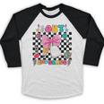 Peace Out 2nd Grade Graduation Last Day School Second Grade Baseball Raglan Shirt