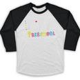 Peace Out PreschoolShirt Graduation Last Day Baseball Raglan Shirt