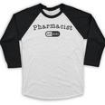 Pharmacy Student TShirt Pharmacist Graduation Est 2021 Baseball Raglan Shirt