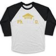 PhD Finished PhinisheD Class Of 2026 Phd Graduation Baseball Raglan Shirt
