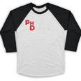 Phinally Done Graduation 2019 Phd Shirt Baseball Raglan Shirt