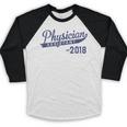 Physician Assistant Graduation Est 2018 Shirt Baseball Raglan Shirt