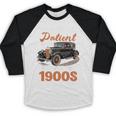 Please BePatient With-Me I'm From The 1900s Vintage Car Baseball Raglan Shirt