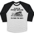 Please Patience I'm From The 1900s Vintage Western Baseball Raglan Shirt Please Patience I'm From The 1900s Vintage Western Baseball Raglan Shirt