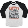 Please Be Patient With Me I'm From The 1900s 80s 90s Baseball Raglan Shirt